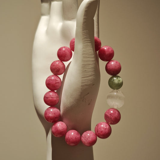 Rhodonite Bracelet: Where Pink Magic Meets Earthly Elegance