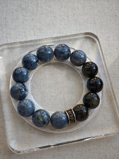 Blue Denim Dream Pietersite Bracelet by 2Sonder