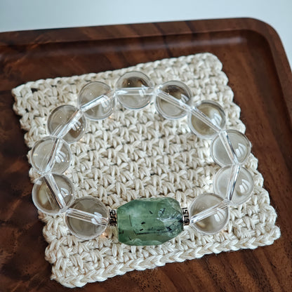 Clear Quartz Freeform Bracelet – Minimalist Magic, Maximized Energy
