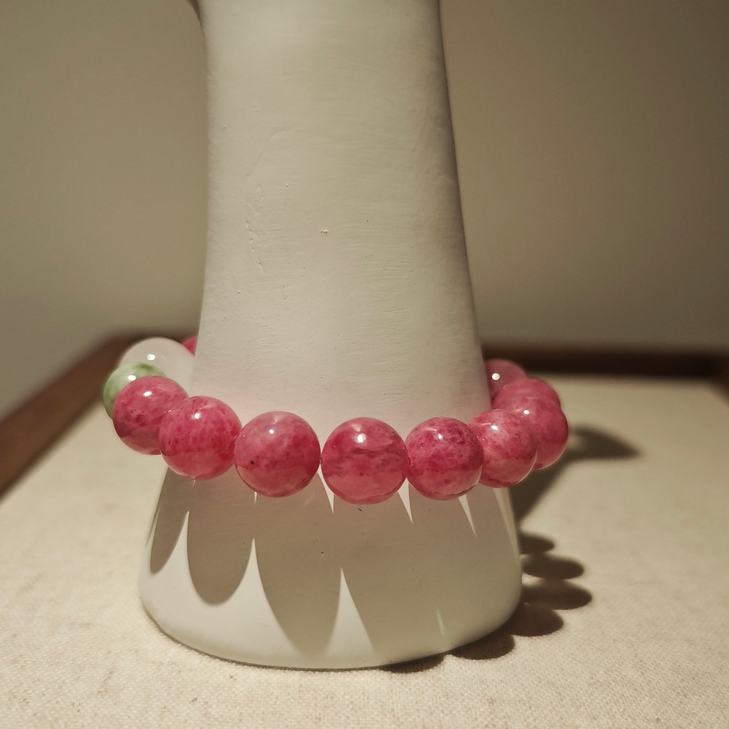 Rhodonite Bracelet: Where Pink Magic Meets Earthly Elegance