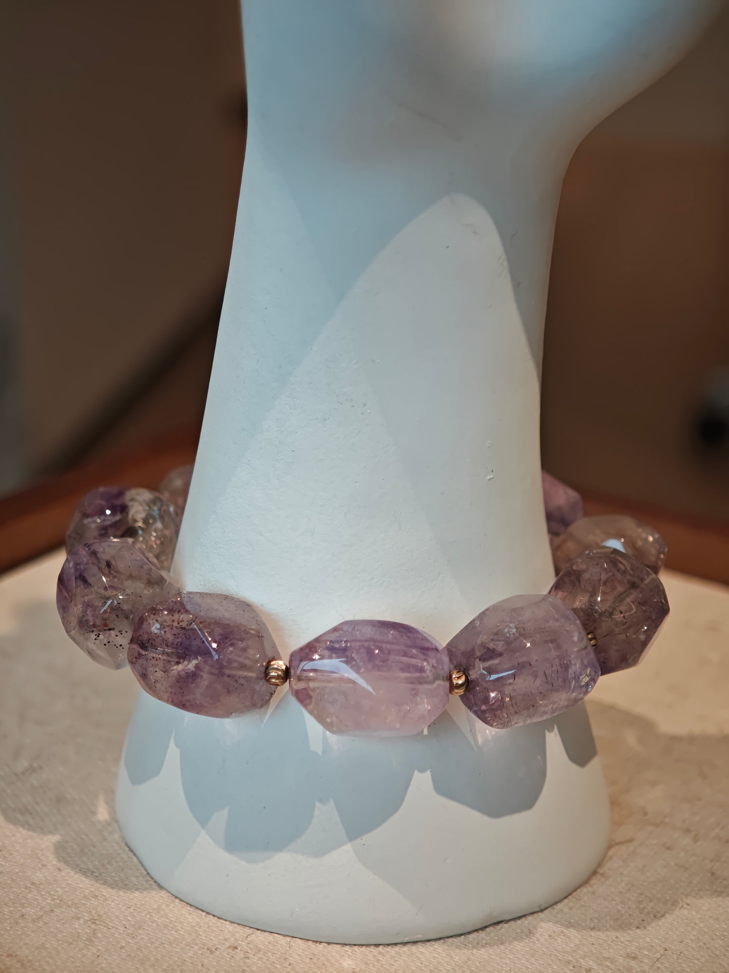 Super Seven Amethyst Crystal Bracelet by 2Sonder