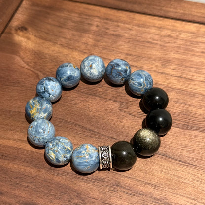 Blue Denim Dream Pietersite Bracelet by 2Sonder