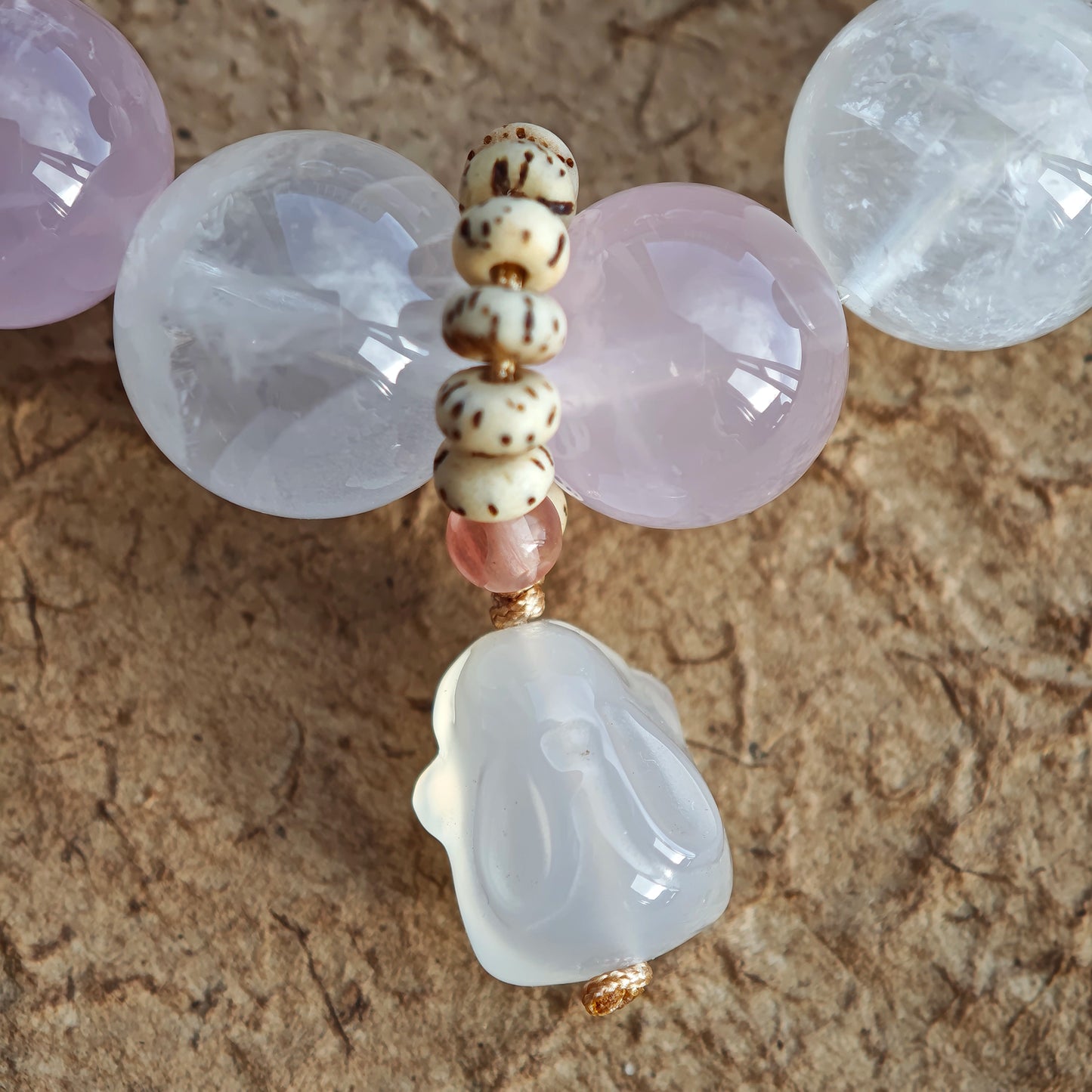 Agate Rabbit Pendant