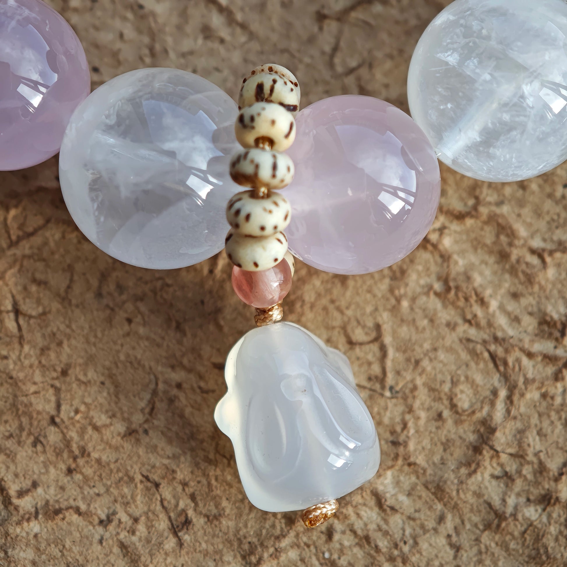 Agate Rabbit Pendant