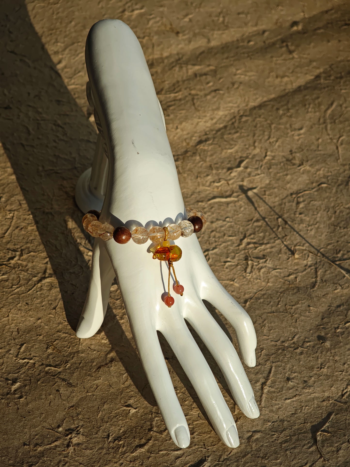 From crystal fire to wooden peace, the journey ends in an amber bloom shaped like a shield and a money purse.