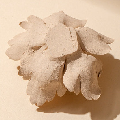 This is a ceramic flower incense stick holder with a lifelike flower. Each ceramic flower is individually hand-shaped using traditional ceramic craftsmanship. The ceramic flower is with diameter of 8cm and height of 4.3cm.