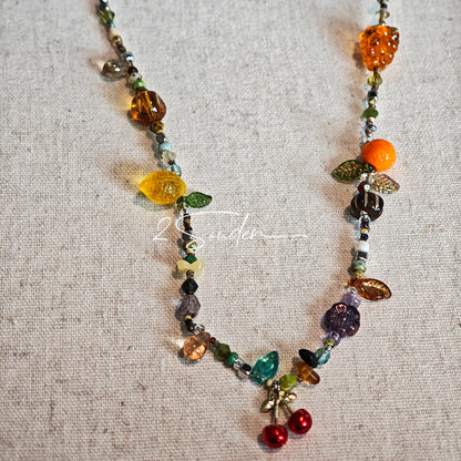 Handmade with vibrant Czech glass beads, this dazzling bag charm can be a phone strap, keychain accessory, or even a chic car decoration - perfect for adding a pop of joy to anything you own.