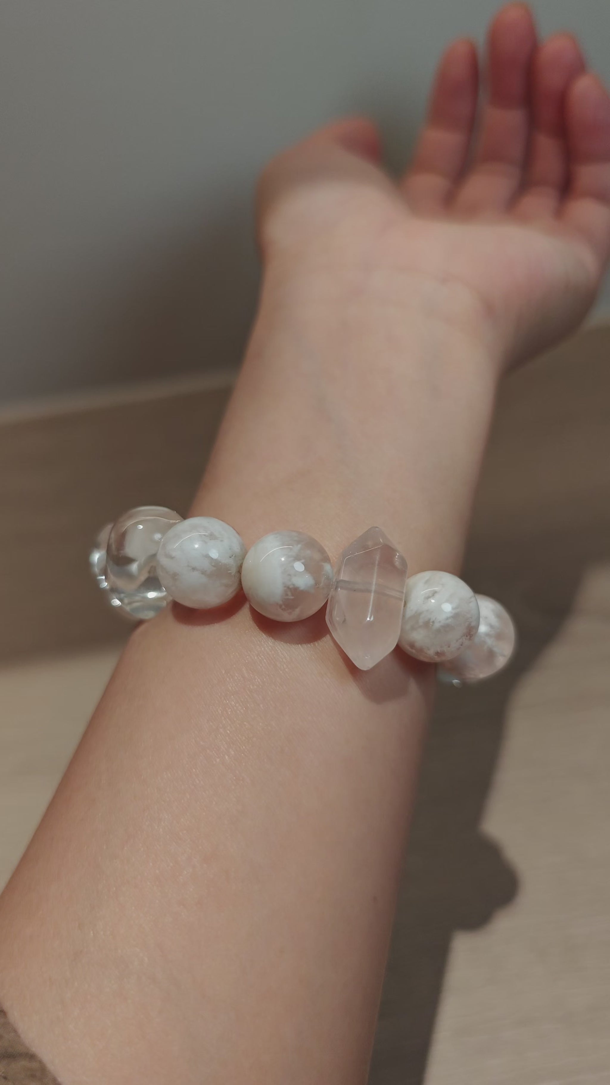 Let the bracelet murmur—pink for tenderness, white for clarity—until your buried dreams answer.